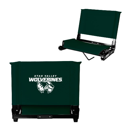  Stadium Chair Dark Green - Secondary Logo
