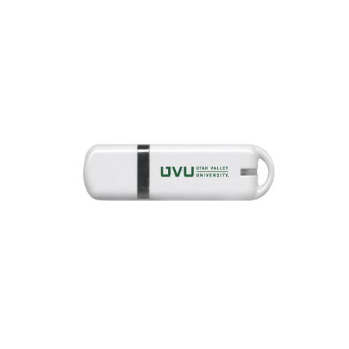  USB White Pen Drive 4G - UVU Utah Valley University Horizontal