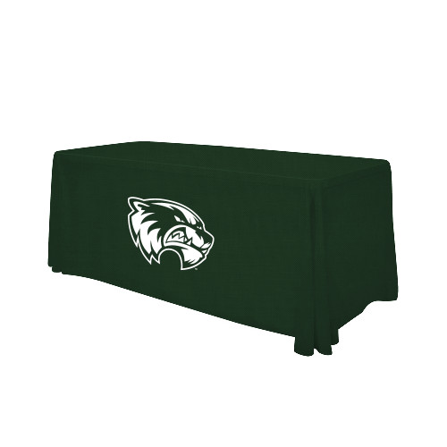  Dark Green 6 foot Table Throw - Primary Logo