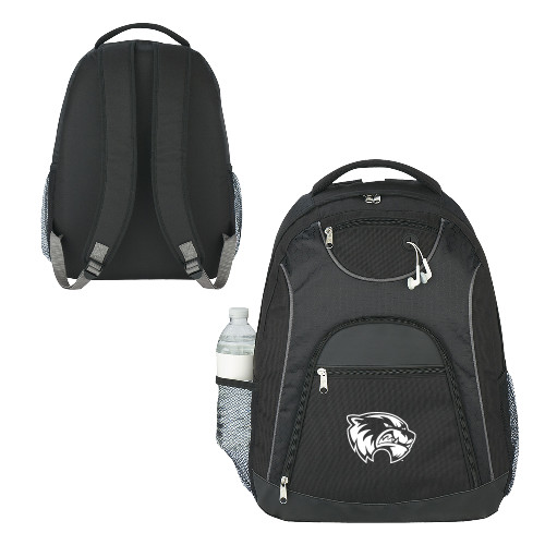  The Ultimate Black Computer Backpack - Primary Logo
