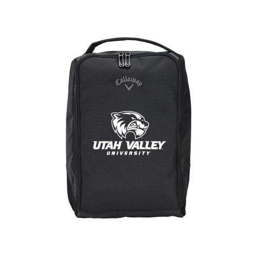  Callaway Clubhouse Black Golf Shoe Bag - Utah Valley University