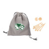 Thumbnail image for  Bamboo Golf Tee Set w/ Grey Recycled Pouch
