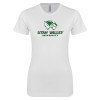 Thumbnail image for  Next Level Womens White Boyfriend Tee