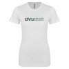 Thumbnail image for  Next Level Womens White Boyfriend Tee