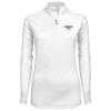 Thumbnail image for  Syntrel Womens White Interlock 1/4 Zip