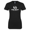 Thumbnail image for  Next Level Womens Black Boyfriend Tee