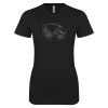Thumbnail image for  Next Level Womens Black Boyfriend Tee