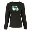 Thumbnail image for  Womens Black Long Sleeve Hooded Tee