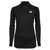 Thumbnail image for  Syntrel Womens Black Interlock 1/4 Zip