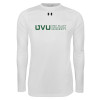Thumbnail image for  Under Armour White Long Sleeve Tech Tee