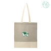 Thumbnail image for  Split Recycled Grey Cotton Twill Convention Tote