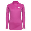 Thumbnail image for  Syntrel Womens Raspberry Interlock 1/4 Zip