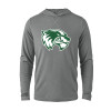 Thumbnail image for  Grey Heather Long Sleeve Hooded Tee