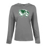 Thumbnail image for  Womens Grey Heather Long Sleeve Hooded Tee