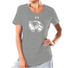 Thumbnail image for  Under Armour Womens Grey Charged Cotton Tee