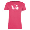 Thumbnail image for  Womens Hot Pink Short Sleeve Tee