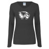 Thumbnail image for  Womens Dark Heather Long Sleeve V Neck Tee 