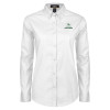 Thumbnail image for  Womens White Twill Button Down Long Sleeve