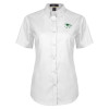 Thumbnail image for  Womens White Twill Button Up Short Sleeve