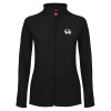 Thumbnail image for  Womens Black Fleece Full Zip Jacket