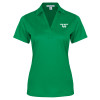 Thumbnail image for  Womens Kelly Green Performance Fine Jacquard Polo
