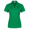 Thumbnail image for  Womens Kelly Green Performance Fine Jacquard Polo