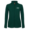 Thumbnail image for  Womens Dark Green Fleece Full Zip Jacket