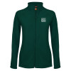 Thumbnail image for  Womens Dark Green Fleece Full Zip Jacket
