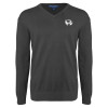 Thumbnail image for  Charcoal Heather VNeck Sweater