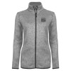 Thumbnail image for  Womens Grey Heather Fleece Jacket