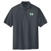 Thumbnail image for  Extended Charcoal Silk Touch Polo