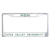 Thumbnail image for  Mom Metal License Plate Frame in Chrome