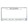 Thumbnail image for  Alumni Metal License Plate Frame in Chrome