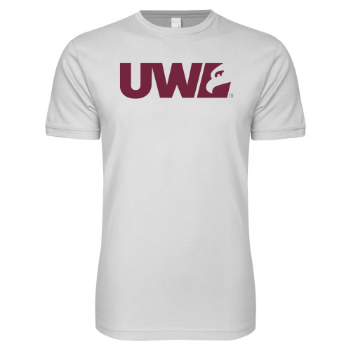  Next Level White SoftStyle T Shirt - UWL Spirit Mark