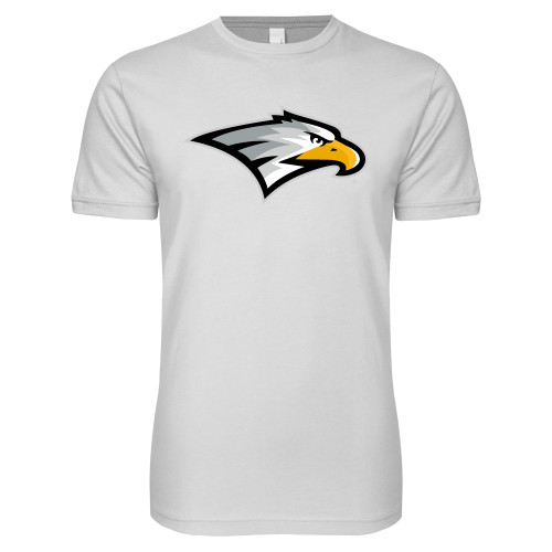  Next Level White SoftStyle T Shirt - Eagle Head