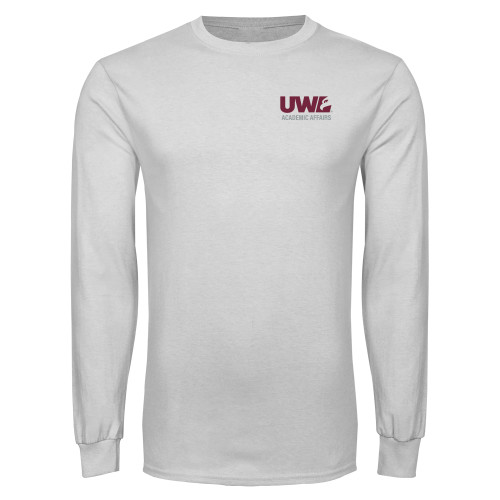  White Long Sleeve T Shirt - Academic Affairs