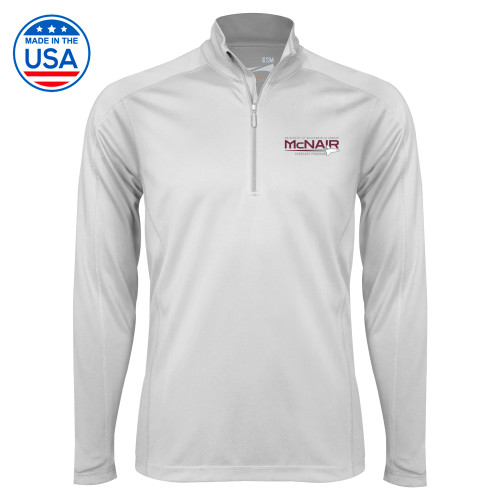  Syntrel White Interlock 1/4 Zip - McNair Scholars Program