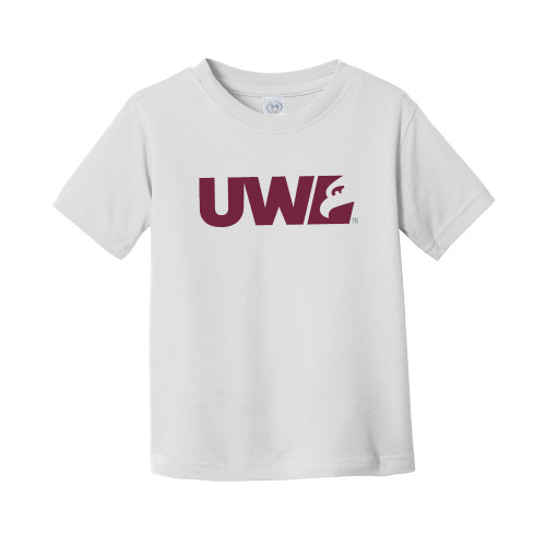  Toddler White T Shirt - UWL Spirit Mark