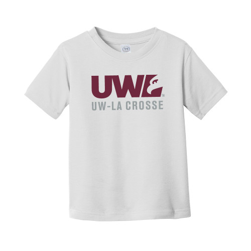  Toddler White T Shirt - UW La Crosse Spirit Mark