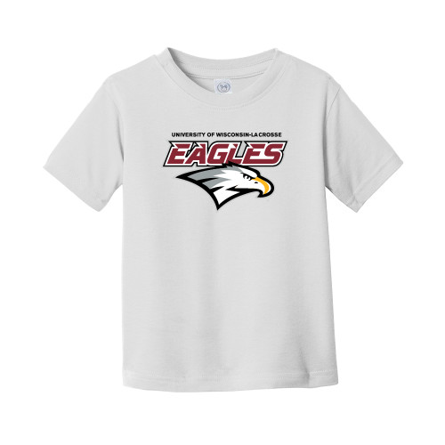  Toddler White T Shirt - UWL Eagles Wordmark