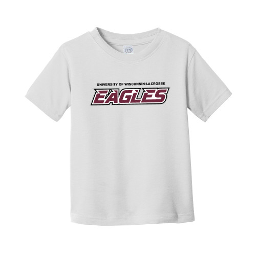  Toddler White T Shirt - UWL Eagles