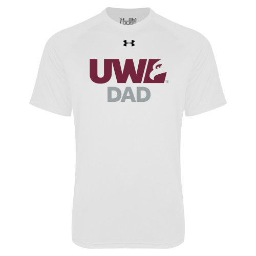  Under Armour White Tech Tee - UWL Dad