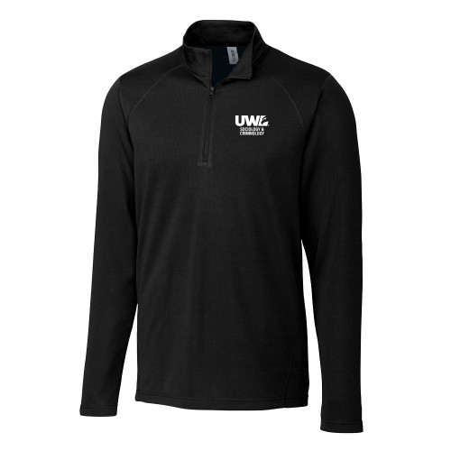 C&B Black Clique Ice Pique Half Zip - Sociology and Criminology