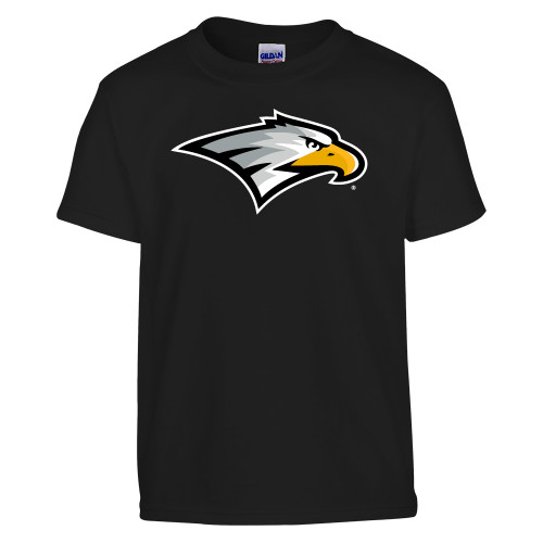  Youth Black T Shirt - Eagle Head