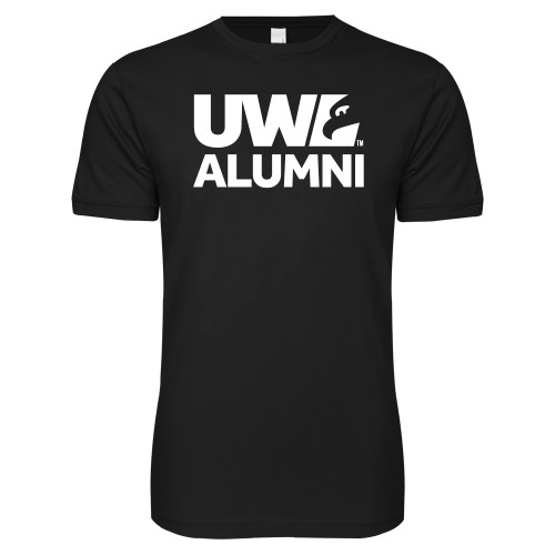  Next Level Black SoftStyle T Shirt - UWL Alumni