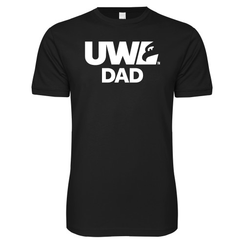  Next Level Black SoftStyle T Shirt - UWL Dad
