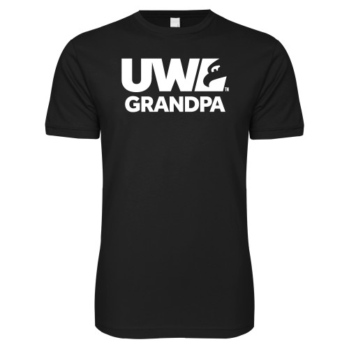 Next Level Black SoftStyle T Shirt - UWL Grandpa