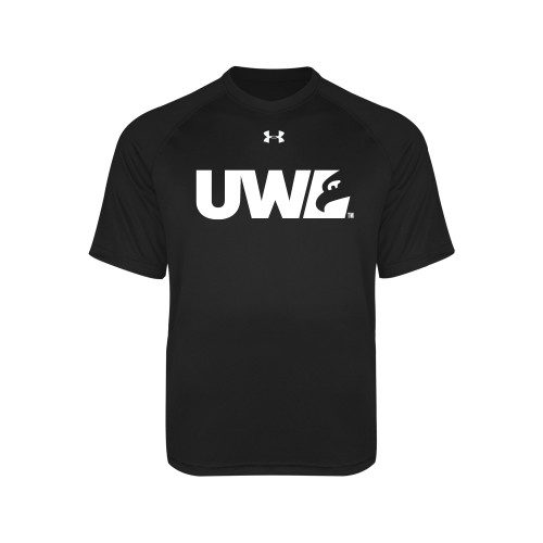  Under Armour Youth Black Tech Tee - UWL Spirit Mark