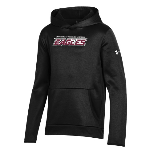  Under Armour Youth Black Fleece Hoodie - UWL Eagles