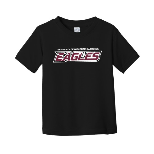  Toddler Black T Shirt - UWL Eagles